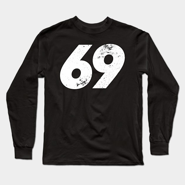 69 Vintage Long Sleeve T-Shirt by GothBless